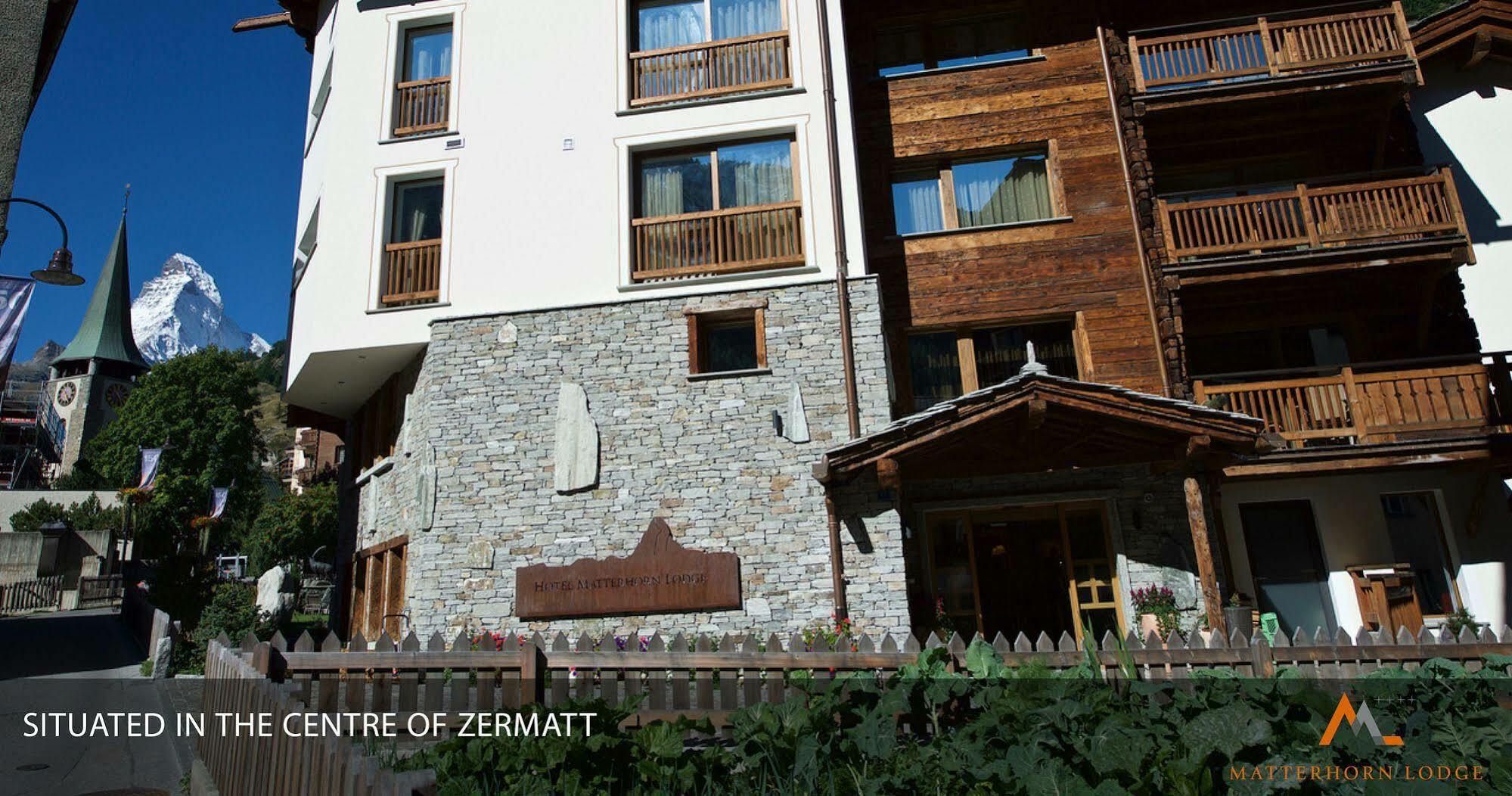Matterhorn Lodge Hotel&Appartements Zermatt Exterior foto